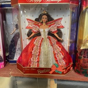 Happy Holidays 1997 Barbie Doll NIB